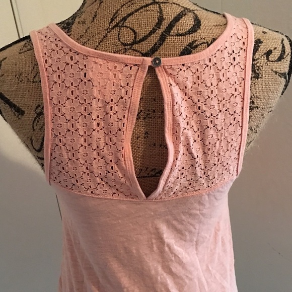 Lace Back Tank - Picture 2 of 4